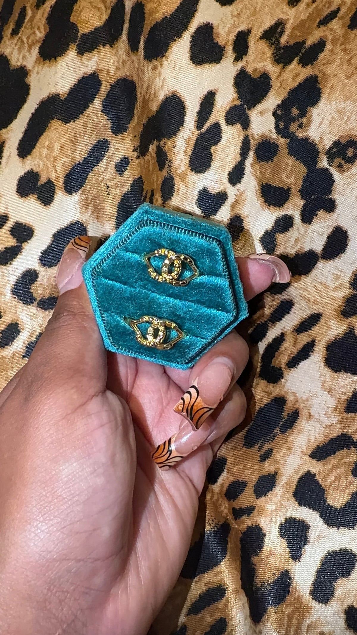 CC gold ring