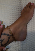 ✨ 18k Monaco Cuban Anklet