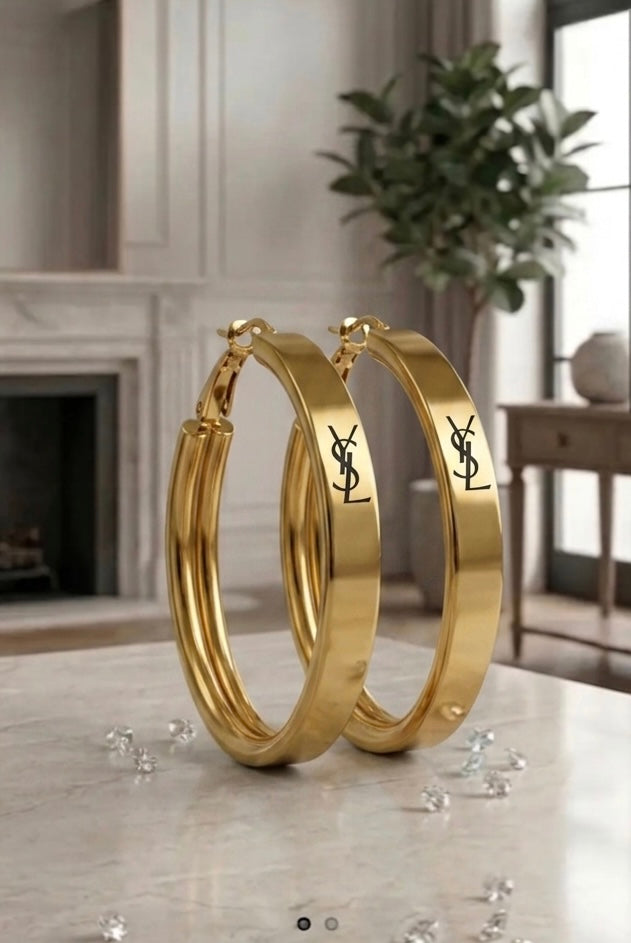 YSL Luxe Hoops