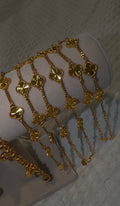 24K Clover Bracelet