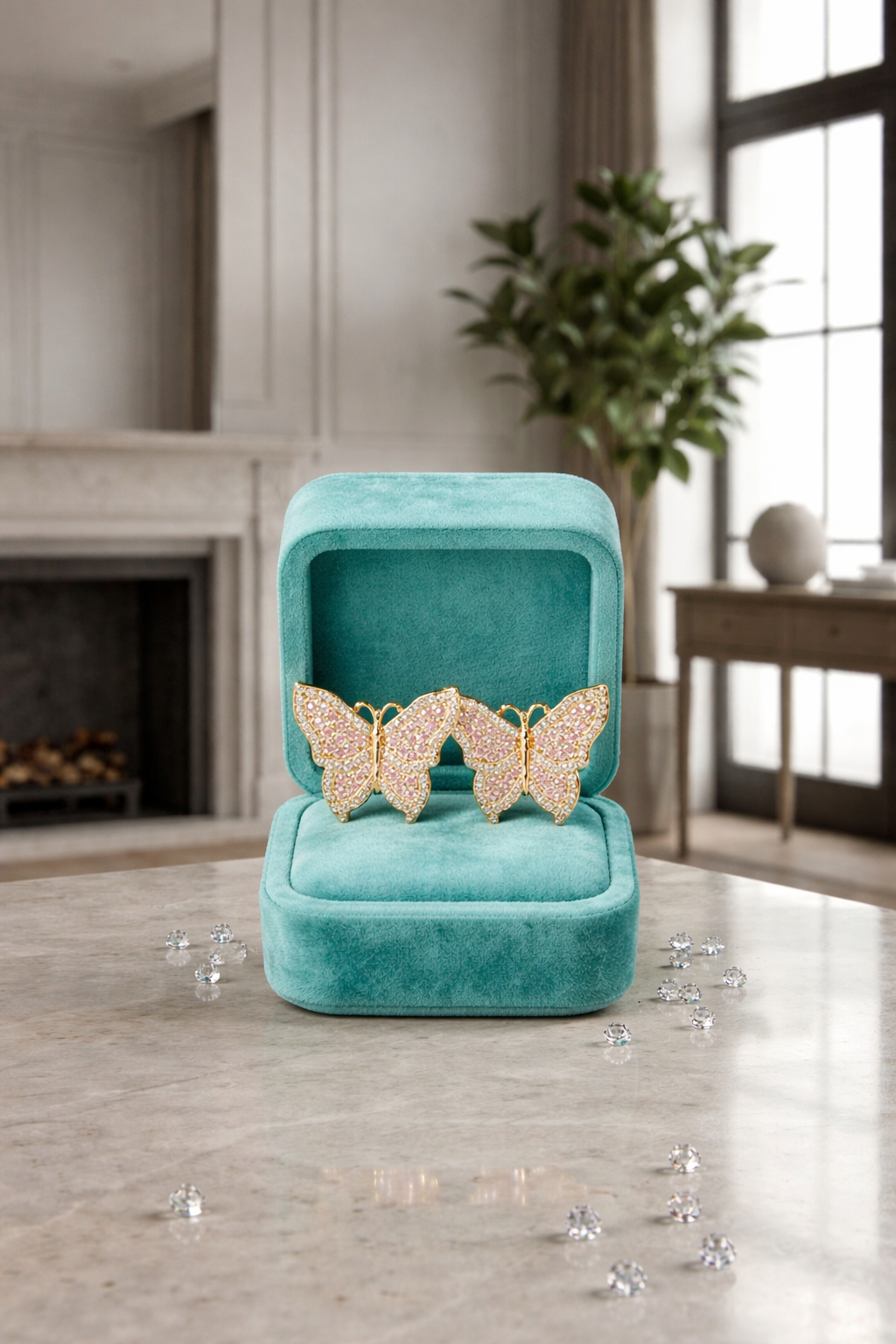 Christina Butterfly Studs