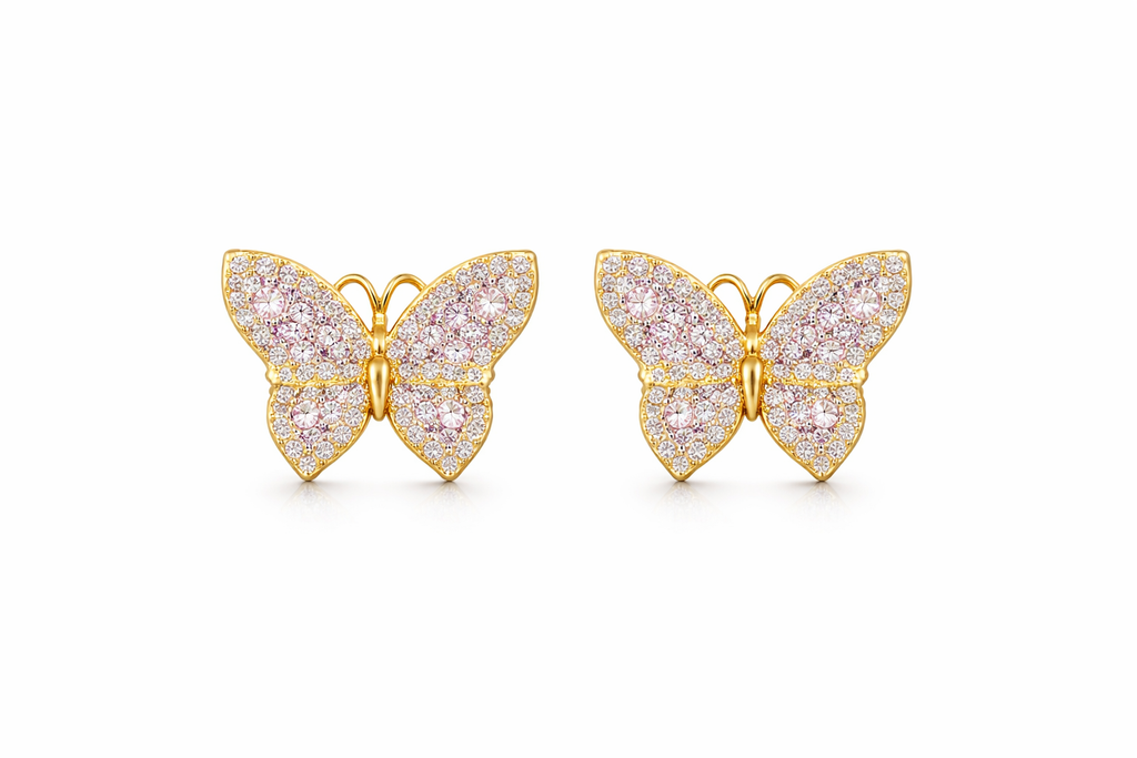 Christina Butterfly Studs