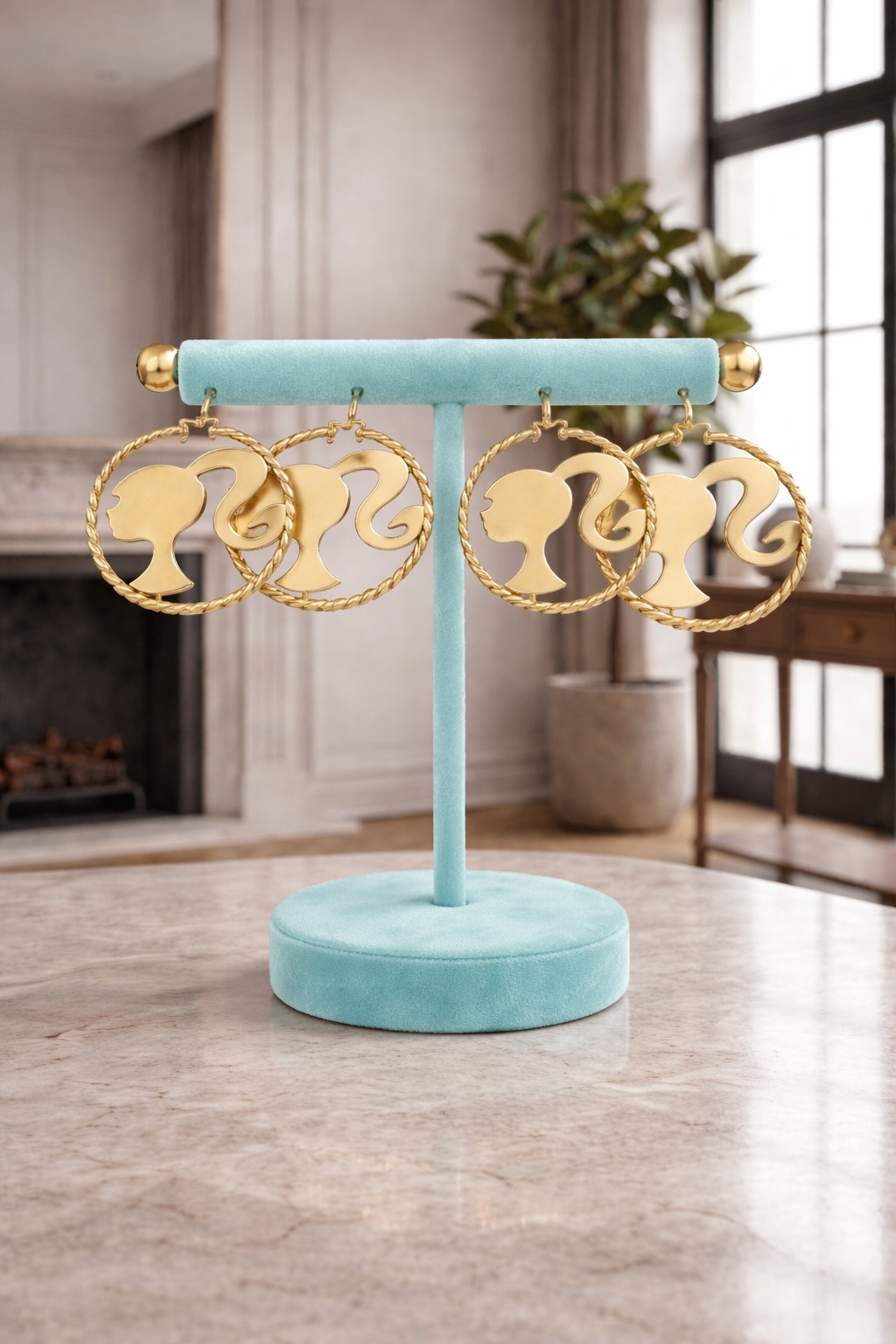Dolly Gold Hoops