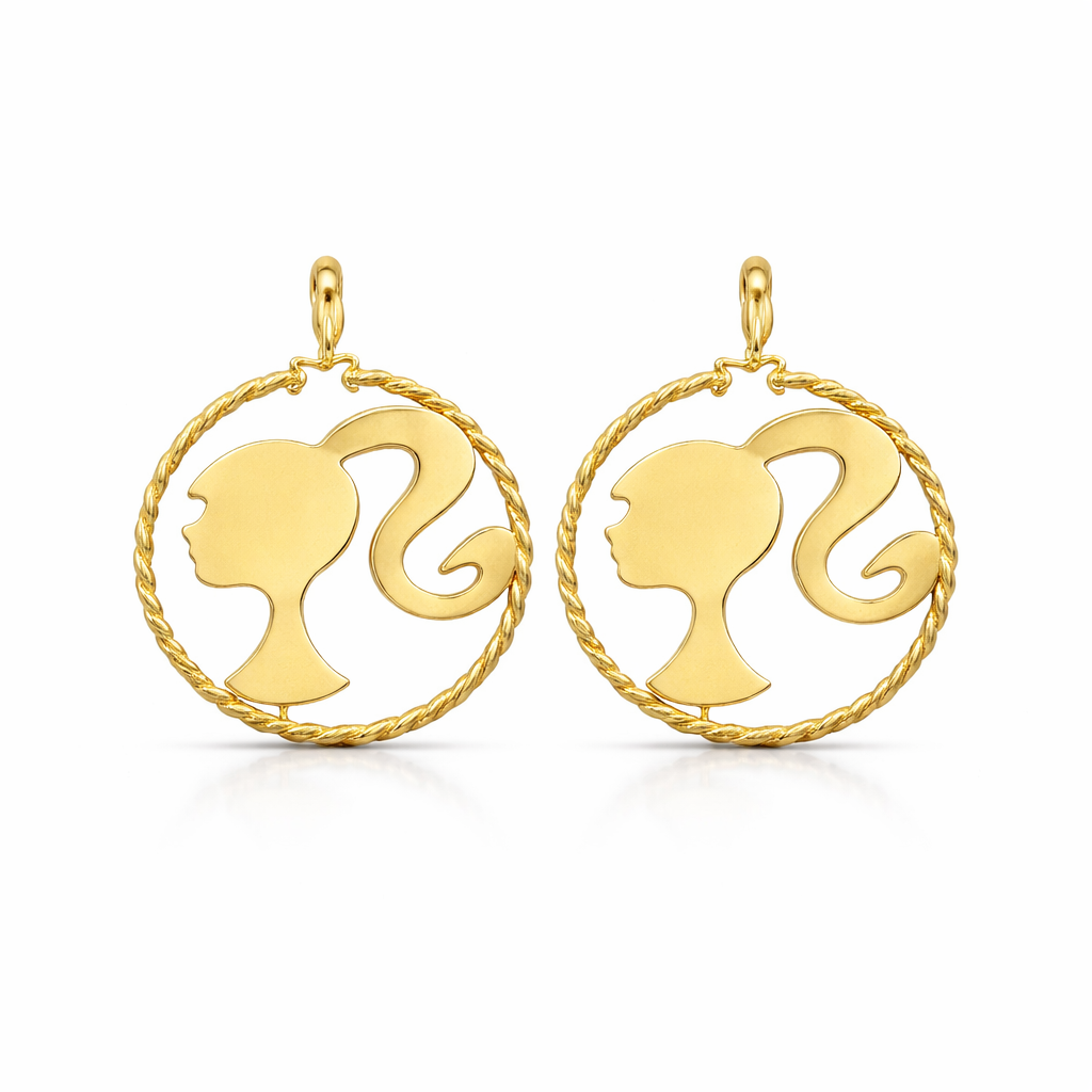 Dolly Gold Hoops
