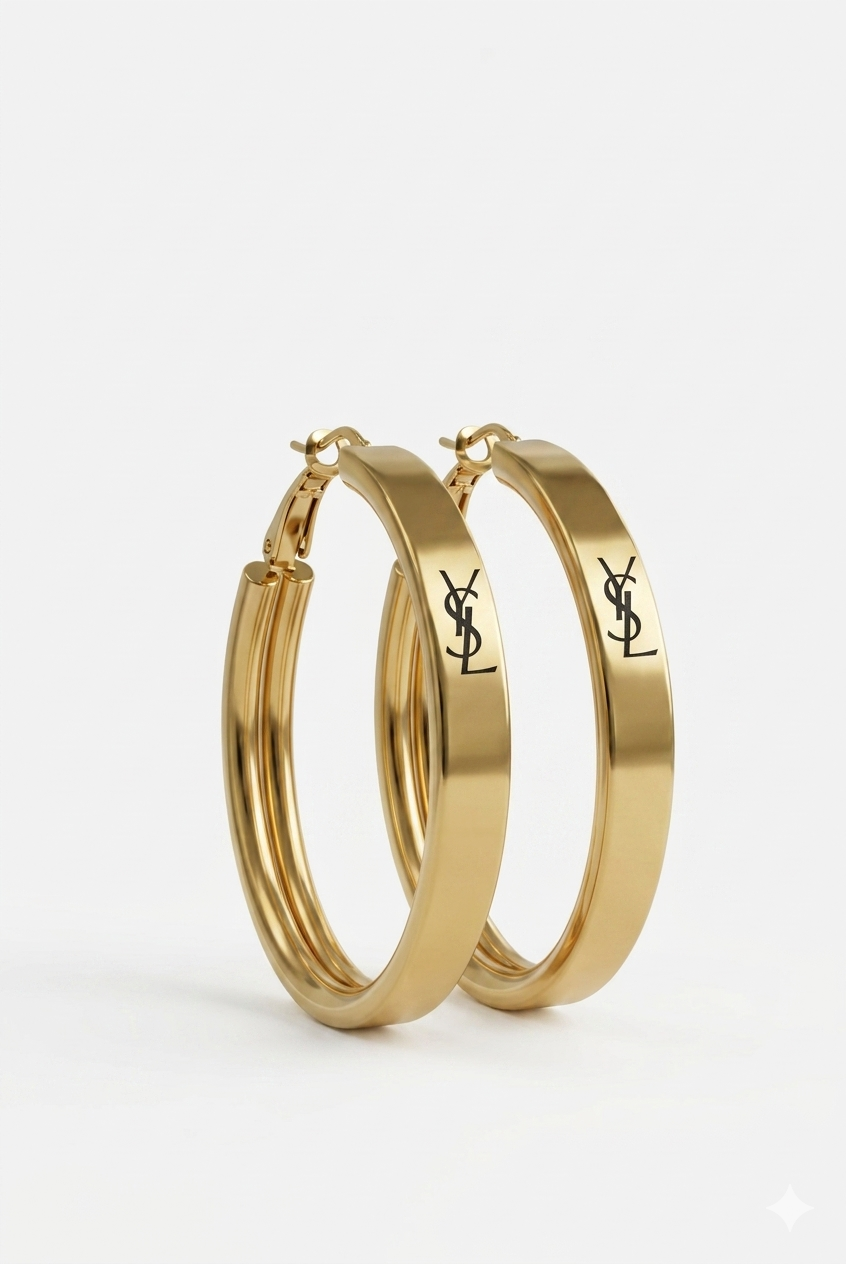 YSL Luxe Hoops