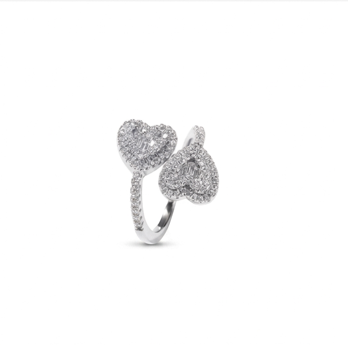 Spiral Heart (Adjustable) Ring