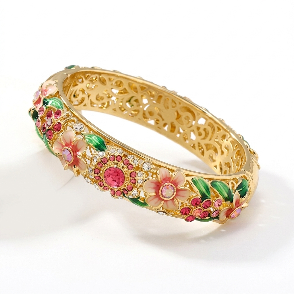 Floral Vintage Bangles