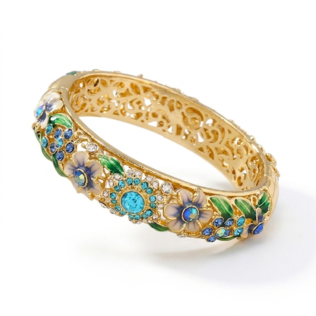 Floral Vintage Bangles