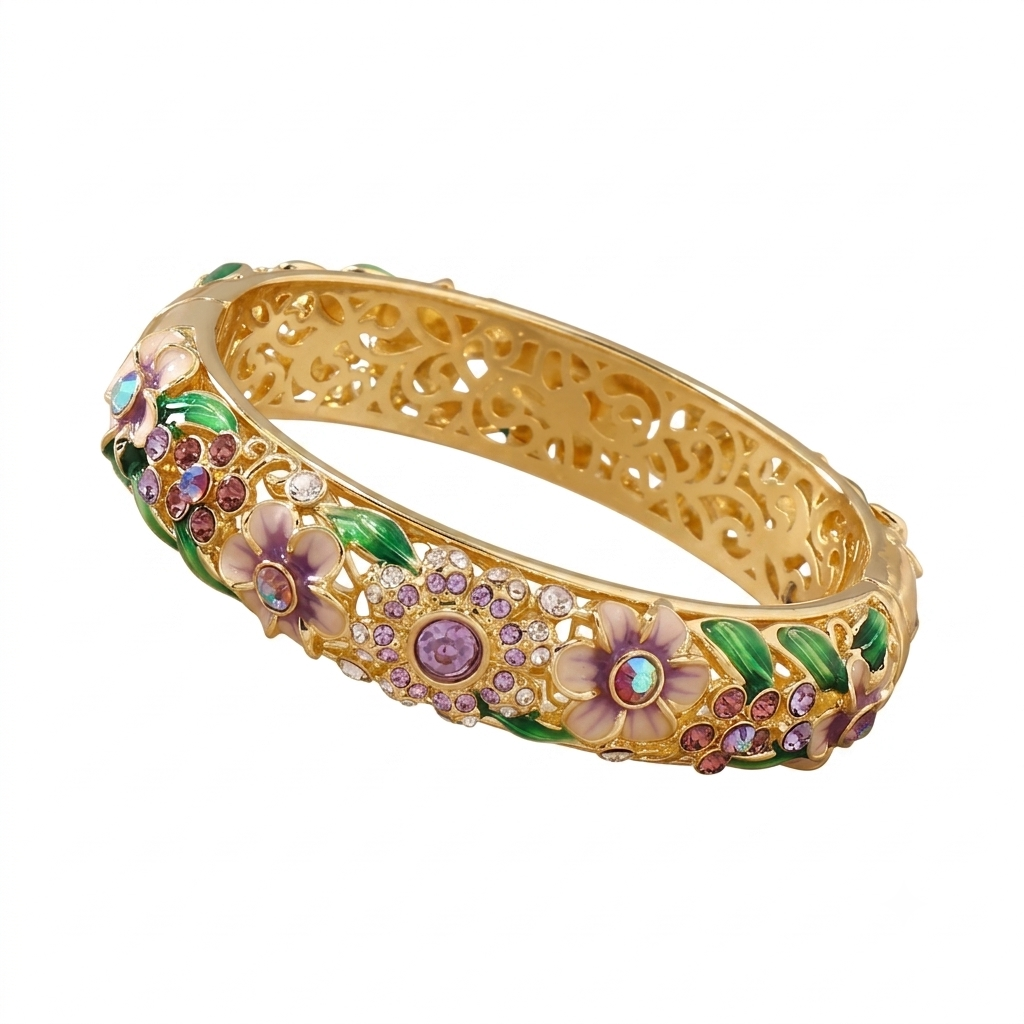 Floral Vintage Bangles