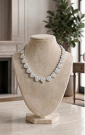 Aurelia Heart Tennis Necklace